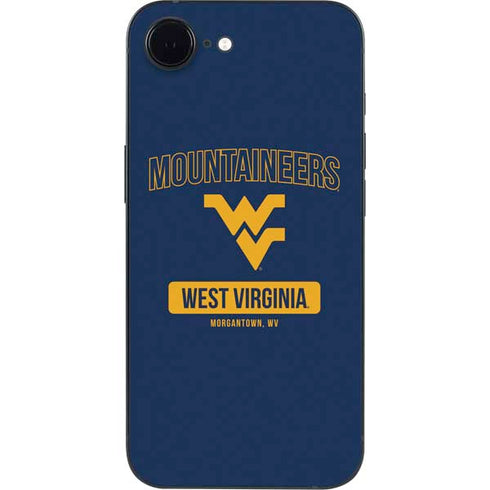West Virginia University Mountaineers Logo iPhone 16e Skin
