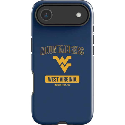 West Virginia University Mountaineers Logo iPhone 17 Air Impact Case