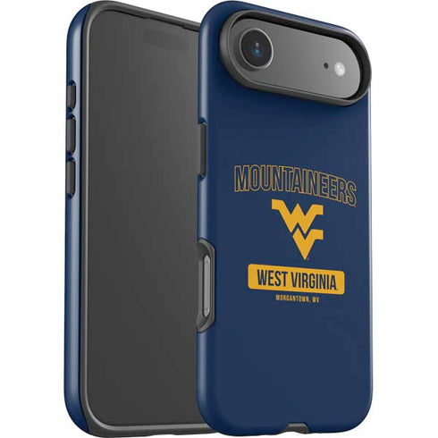 West Virginia University Mountaineers Logo iPhone 17 Air Impact Case