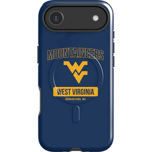 West Virginia University Mountaineers Logo iPhone 17 Air Magsafe Impact Case