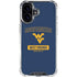 West Virginia University Mountaineers Logo iPhone 17 Clear Case