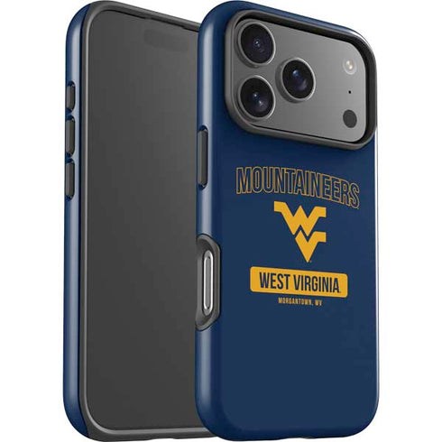 West Virginia University Mountaineers Logo iPhone 17 Pro Impact Case