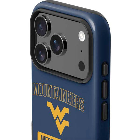West Virginia University Mountaineers Logo iPhone 17 Pro Max Impact Case