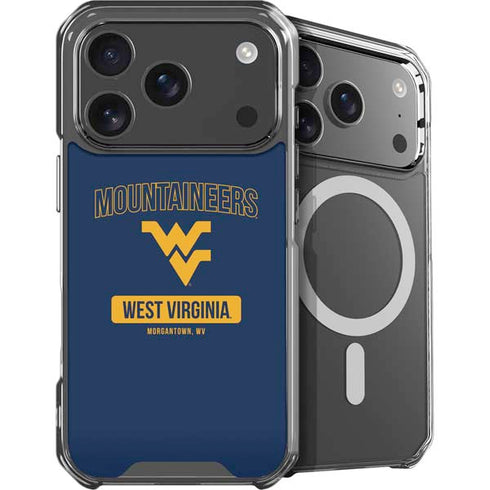 West Virginia University Mountaineers Logo iPhone 17 Pro Max MagSafe Case