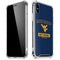 West Virginia University Mountaineers Logo iPhone X/XS Clear Case