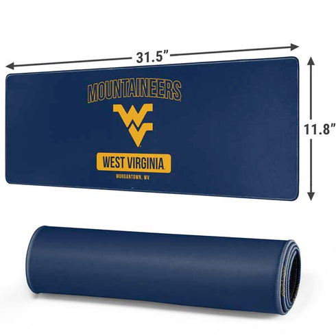 West Virginia University Mountaineers Logo Gaming Mouse Pad