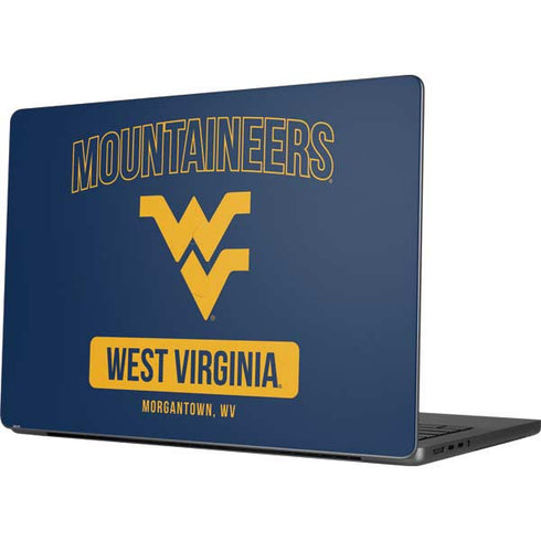 West Virginia University Mountaineers Logo Apple MacBook Pro 14-inch Skin