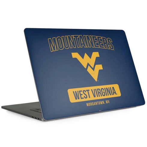 West Virginia University Mountaineers Logo MacBook Skins