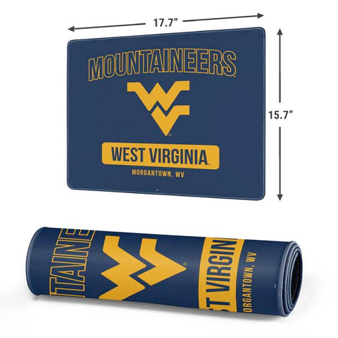 West Virginia University Mountaineers Logo Gaming Mouse Pad