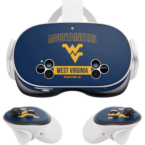 West Virginia University Mountaineers Logo Meta Quest 3S Skin