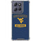 West Virginia University Mountaineers Logo Moto G 5G (2025) Clear Case