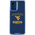 West Virginia University Mountaineers Logo Moto G 5G (2024) Clear Case