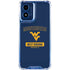 West Virginia University Mountaineers Logo Moto G Play 4G (2024) Clear Case