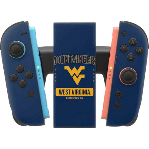 West Virginia University Mountaineers Logo Nintendo Switch 2 (2025) Joy-Con Controller Skin