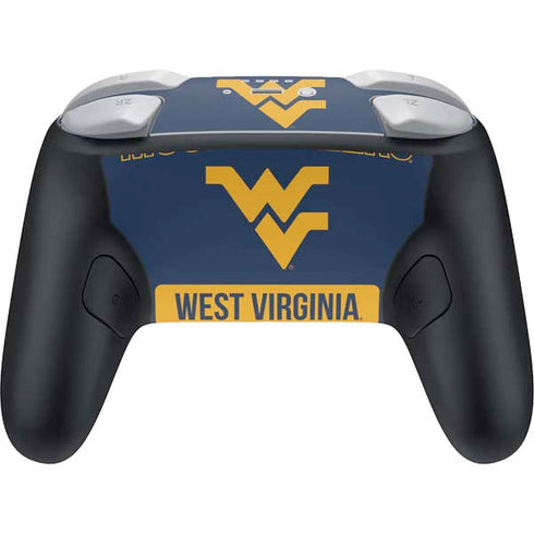 West Virginia University Mountaineers Logo Nintendo Switch 2 (2025) Pro Controller Skin
