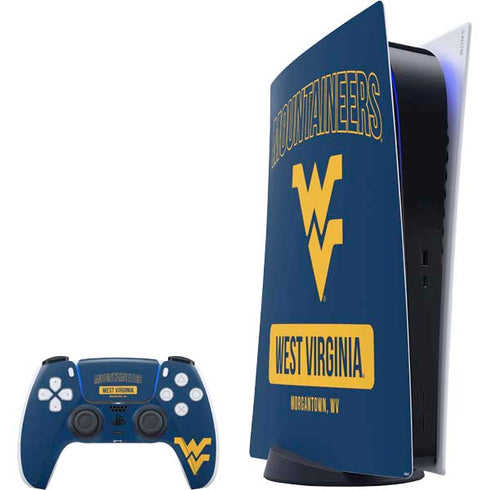 West Virginia University Mountaineers Logo PlayStation PS5 Skins