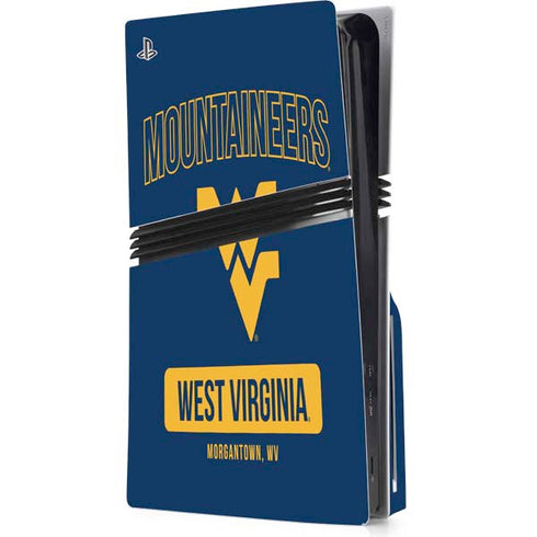 West Virginia University Mountaineers Logo PlayStation PS5 Skins