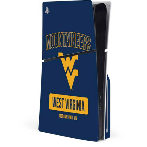 West Virginia University Mountaineers Logo PlayStation PS5 Skins