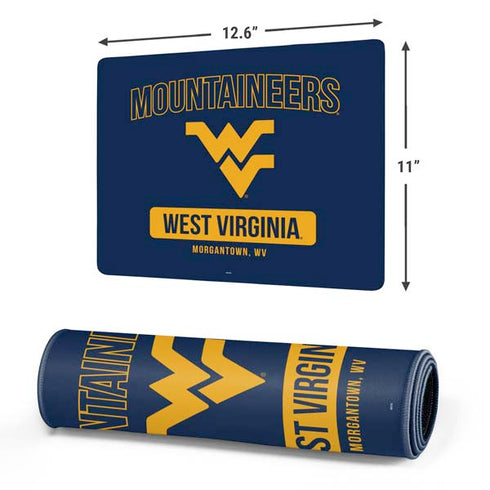 West Virginia University Mountaineers Logo Gaming Mouse Pad