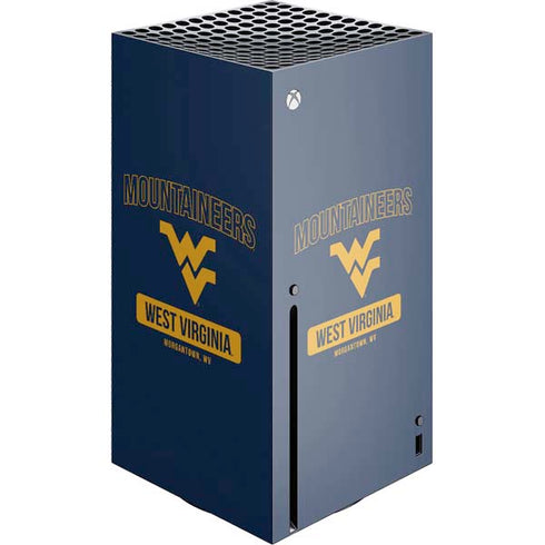 West Virginia University Mountaineers Logo Xbox Series X Skins