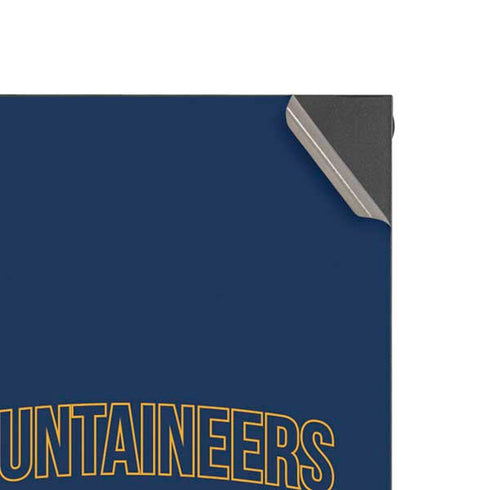 West Virginia University Mountaineers Logo XBox Series X Digital Edition Console Skin