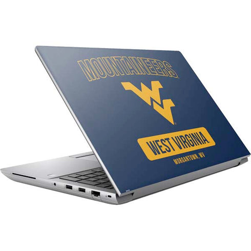 West Virginia University Mountaineers Logo HP ZBook Fury 16 G10 Skin