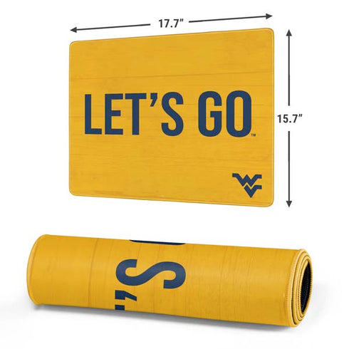 West Virginia University Mountaineers Gaming Mouse Pad