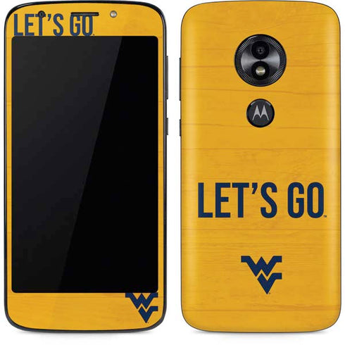 West Virginia University Mountaineers Moto E5 Play Skin