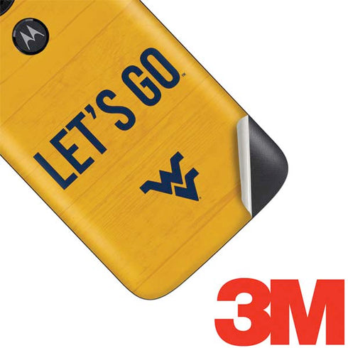 West Virginia University Mountaineers Moto E5 Play Skin