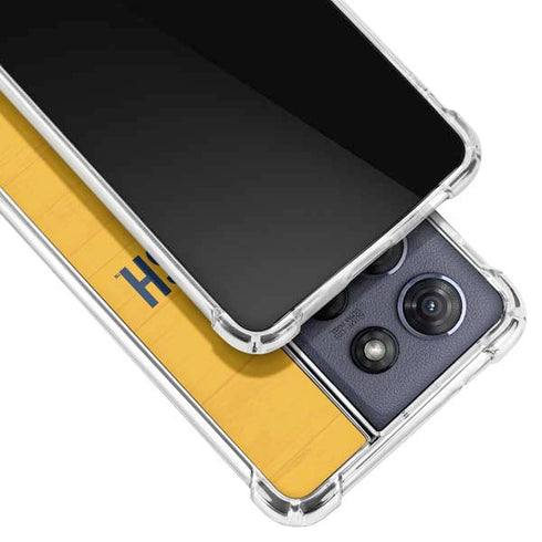 West Virginia University Mountaineers Moto G Play 5G (2025) Clear Case