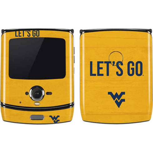 West Virginia University Mountaineers Motorola RAZR Skin