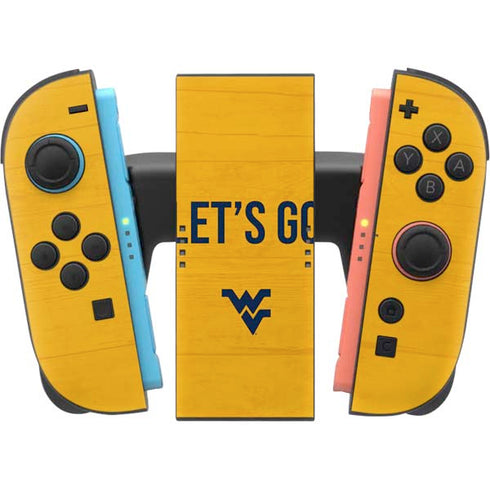 West Virginia University Mountaineers Nintendo Switch 2 (2025) Joy-Con Controller Skin