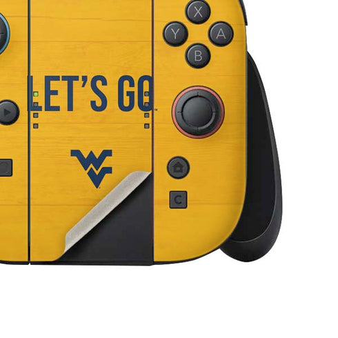 West Virginia University Mountaineers Nintendo Switch 2 (2025) Joy-Con Controller Skin