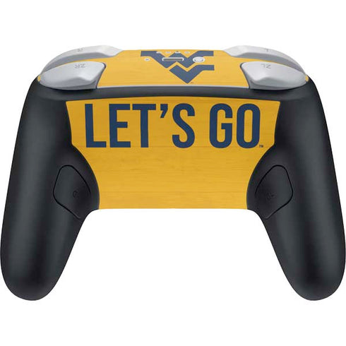 West Virginia University Mountaineers Nintendo Switch 2 (2025) Pro Controller Skin