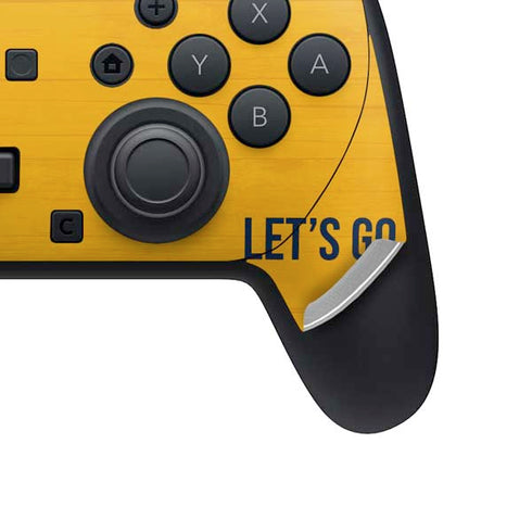 West Virginia University Mountaineers Nintendo Switch 2 (2025) Pro Controller Skin