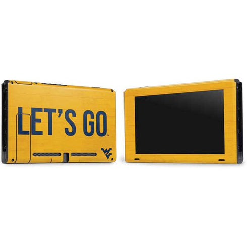 West Virginia University Mountaineers Nintendo Switch Bundle Skin