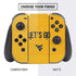 West Virginia University Mountaineers Nintendo Switch Bundle Skin