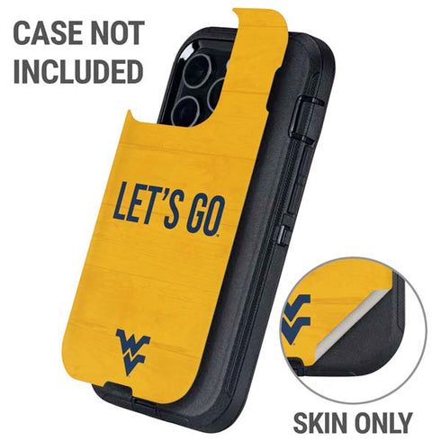 West Virginia University Mountaineers Otterbox Defender iPhone Skin