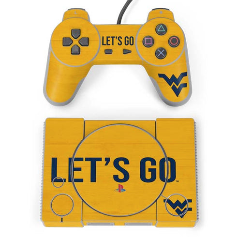 West Virginia University Mountaineers PlayStation Classic Bundle Skin