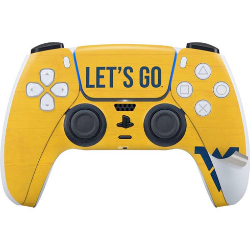West Virginia University Mountaineers PS5 Pro Disk Bundle Skin