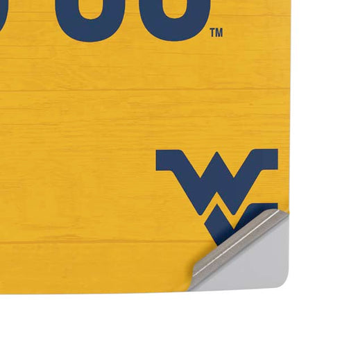 West Virginia University Mountaineers PS5 Pro Disk Console Skin