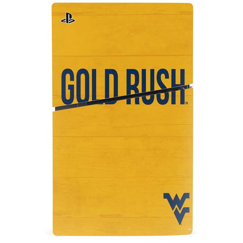 West Virginia University Mountaineers PS5 Slim Disk Console Skin