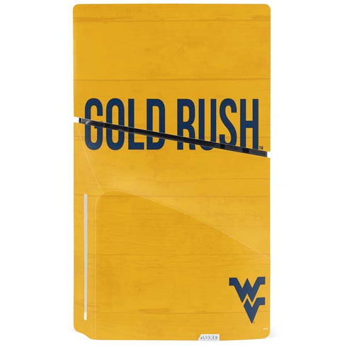 West Virginia University Mountaineers PS5 Slim Disk Console Skin