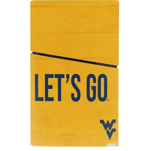 West Virginia University Mountaineers PS5 Slim Digital Edition Console Skin