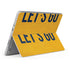 West Virginia University Mountaineers Surface Go Skin