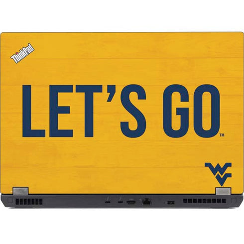 West Virginia University Mountaineers Lenovo ThinkPad Skin