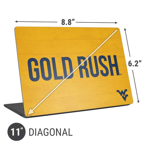 West Virginia University Mountaineers Universal Laptop 11in (8.8 x 6.2in) Skin