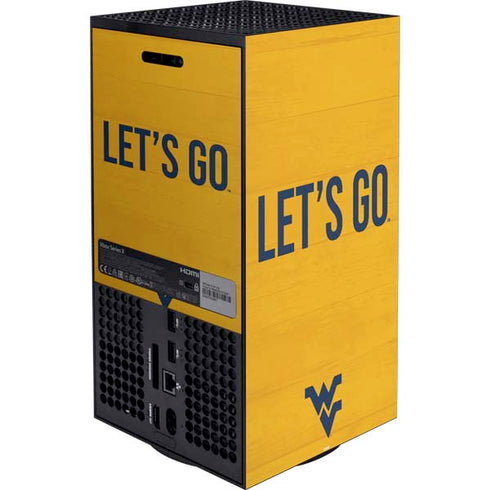West Virginia University Mountaineers Xbox Series X Bundle Skin