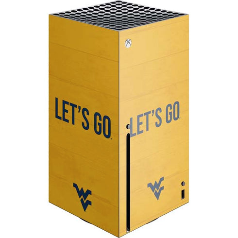West Virginia University Mountaineers Xbox Series X Console Skin