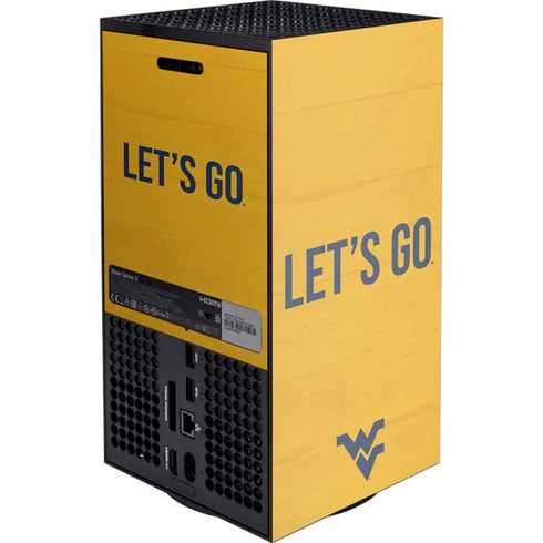 West Virginia University Mountaineers Xbox Series X Console Skin